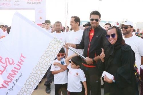 Around 1600 People Including People of Determination, Corporate Teams, School Children Join Tolerance Walkathon Organized by Thumbay Hospital Dubai